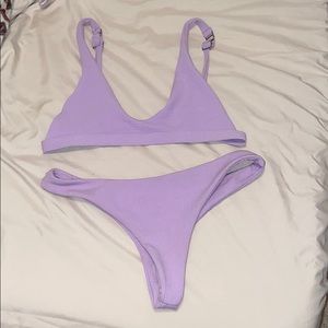 Zaful purple bikini